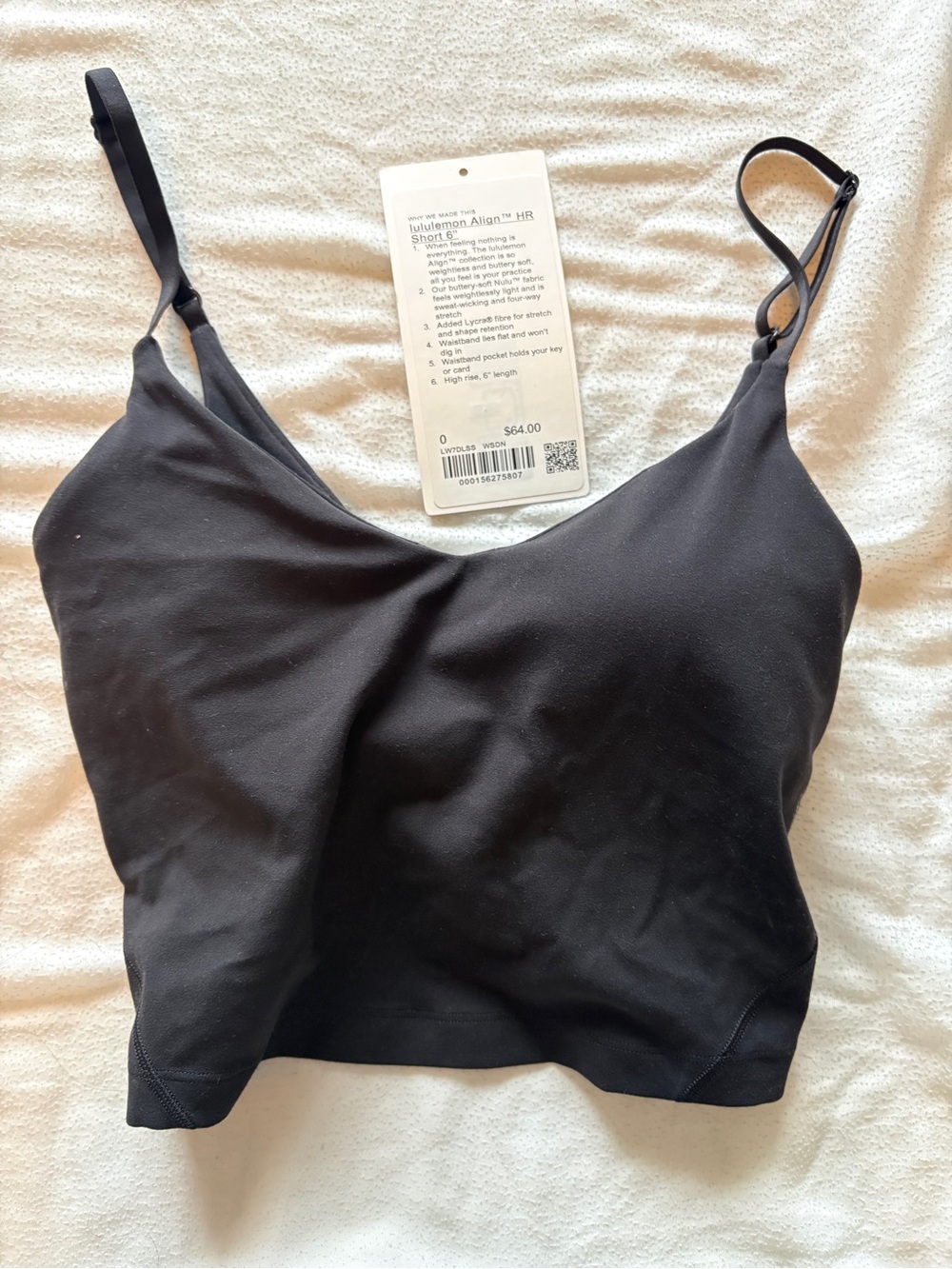 lululemon athletica Black Women’s Minimalist Camisole